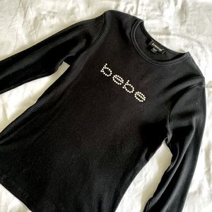 BEBE Long Sleeve Tee ♠️